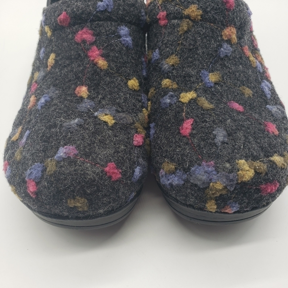 Dansko Multicolor Wool Clogs - Picture 4 of 11
